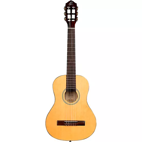 Ortega Student Series RST5-1/2 - 1/2 Size Acoustic Classical Guitar Gloss Natural 0.5