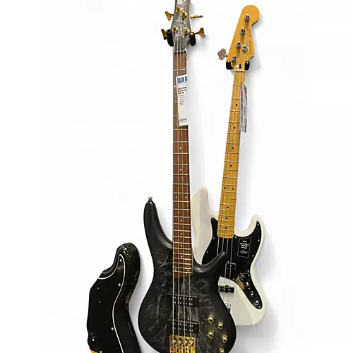 Used Ibanez SR300EDX Black Electric Bass Guitar Black