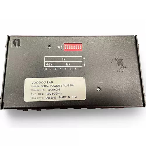 Used Voodoo Lab Pedal Power 2+ Power Supply