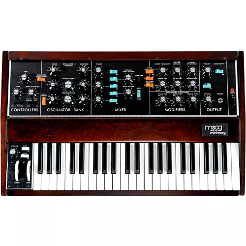 Moog Minimoog Model D Monophonic Analog Synthesizer Dark Cherry