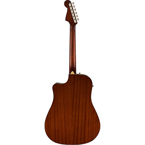 Fender California Redondo Player Acoustic-Electric Guitar Candy Apple Red