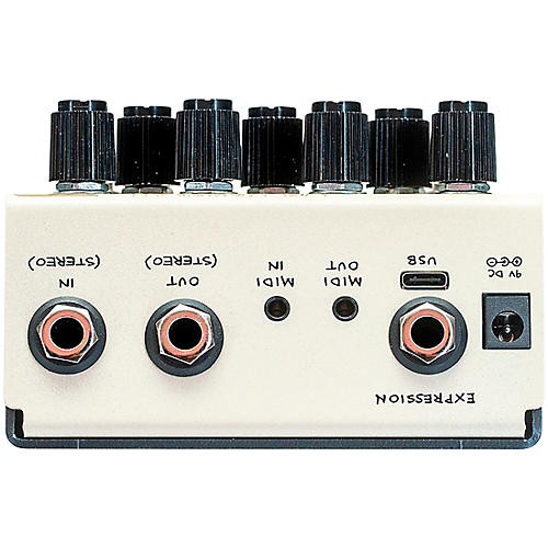 Old Blood Noise Endeavors Black Fountain Stereo Delay Effects Pedal Cream