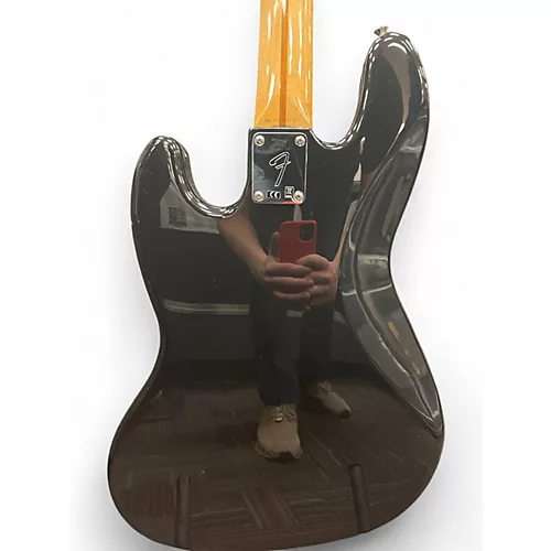 Used Fender Geddy Lee Signature Jazz Bass Black Electric Bass Guitar Black