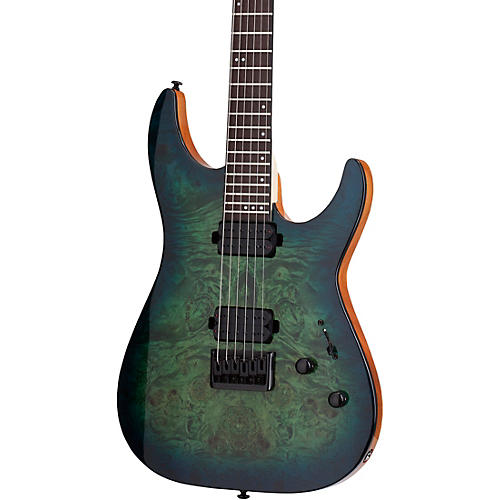 Schecter Guitar Research CR-6 Electric Guitar Aquaburst