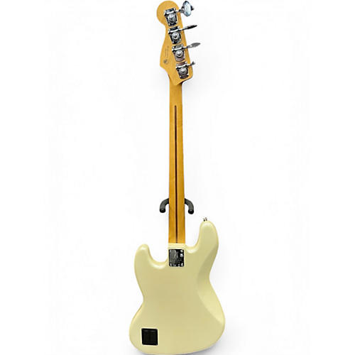 Used Fender Player Plus Active Jazz Bass Olympic Pearl Electric Bass Guitar Olympic Pearl