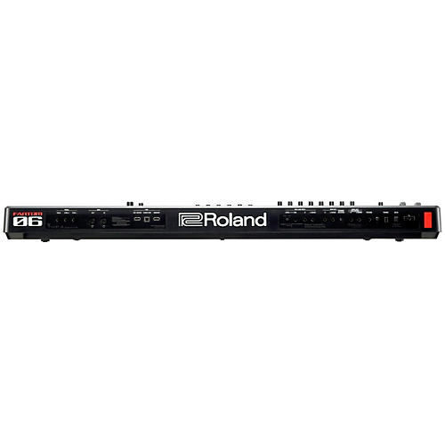 Roland FANTOM-06 Synthesizer With KS-20X, DP-10 and EV-5, Plus Black Series Audio and MIDI Cables