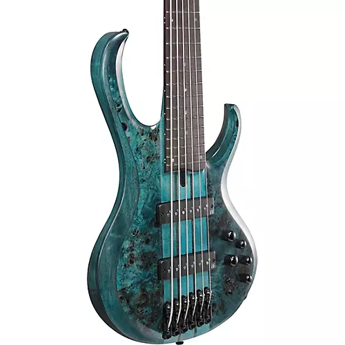 Ibanez BTB946 6-String Electric Bass Guitar Cosmic Blue Low Gloss