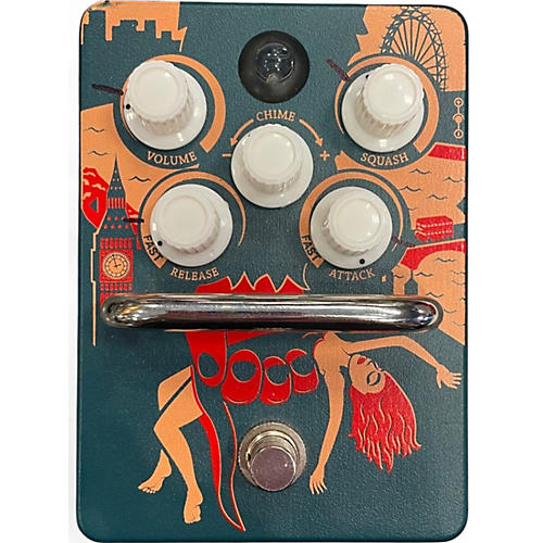 Used Orange Amplifiers Kongpressor Analog Compression Effect Pedal