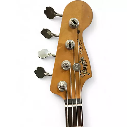 Used Fender Flea Signature Jazz Bass Shell Pink Electric Bass Guitar Shell Pink