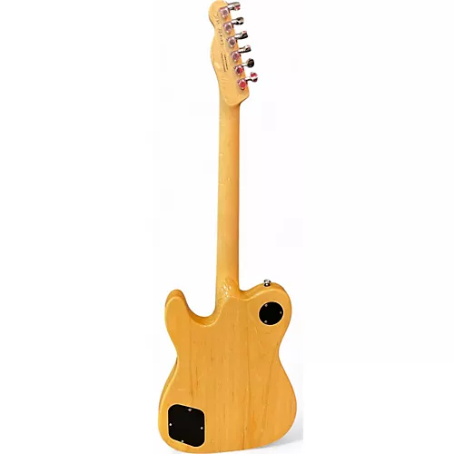 Used Fender JA90 Jim Adkins Thinline Telecaster Natural Hollow Body Electric Guitar Natural