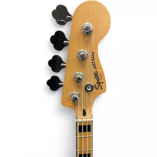 Used Squier Classic Vibe 70s Jazz Bass Natural Electric Bass Guitar Natural