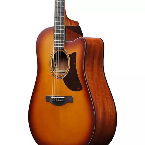 Ibanez AAD50CE Advanced Sitka Spruce-Sapele Grand Dreadnought Acoustic-Electric Guitar Charcoal Burst