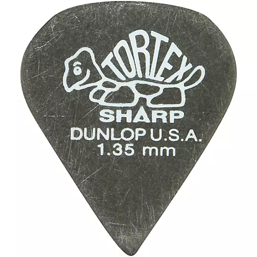 Dunlop Tortex Sharp Guitar Picks 1 Dozen 1.0 mm