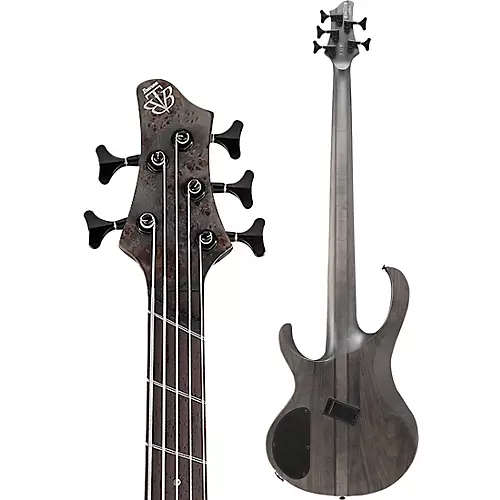 Ibanez BTB805MS 5-String Multi-Scale Electric Bass Transparent Gray Flat