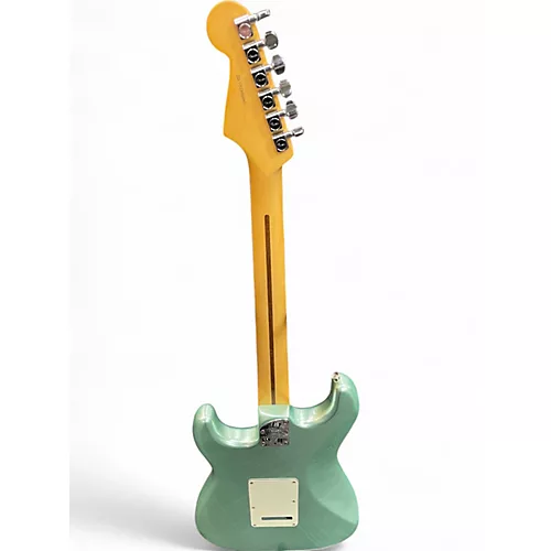 Used Fender American Professional II Stratocaster mystic surf green Solid Body Electric Guitar mystic surf green