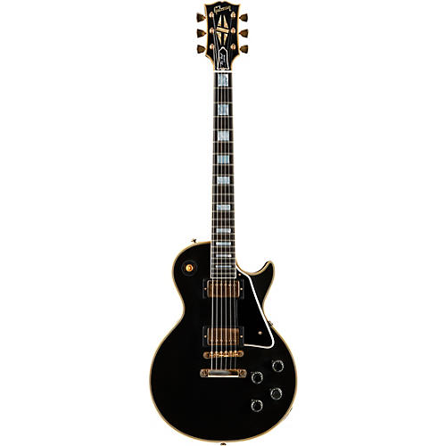 Gibson Custom 1957 Les Paul Custom Reissue VOS Electric Guitar Ebony