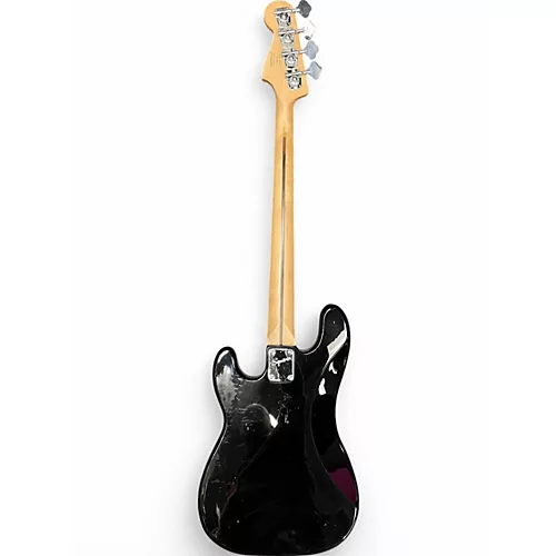 Used Squier Affinity Precision Bass Black Electric Bass Guitar Black