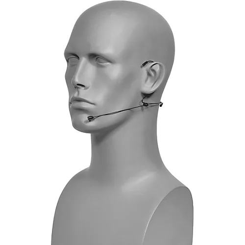 Galaxy Audio HSM4 Dual Ear Headset Mic with 4 Gen 2 Audio Technica Cables, Windscreen, Clip and Case Beige