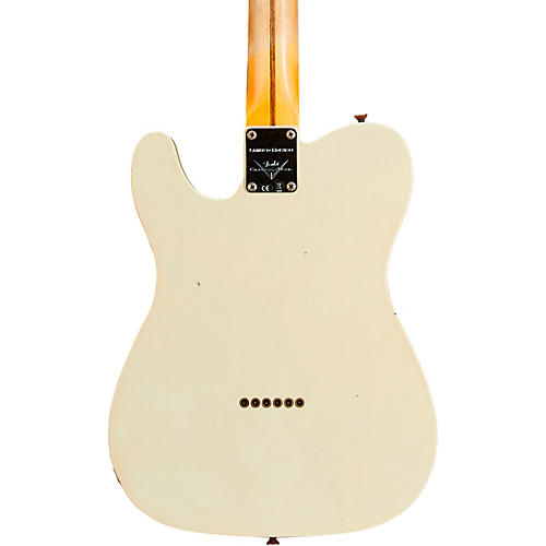 Fender Custom Shop Limited-Edition Tomatillo Telecaster Journeyman Relic Electric Guitar Natural Blonde