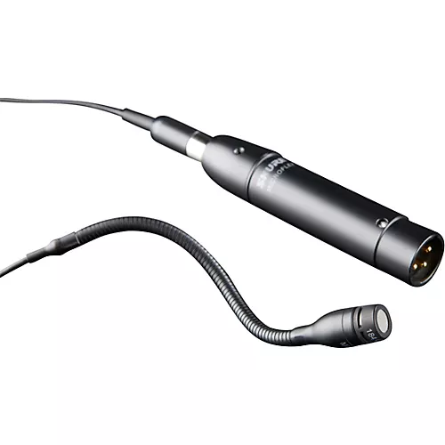 Shure MX202 MicroFlex Condenser Microphone With Inline Preamp Bright White Cardioid