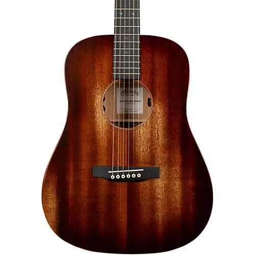 Martin D Jr E StreetMaster Dreadnought Acoustic-Electric Guitar Dark Mahogany