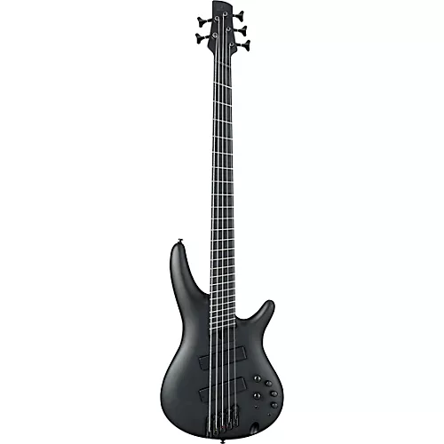 Ibanez SRMS625EX 5-String Multi-Scale Electric Bass Black Flat
