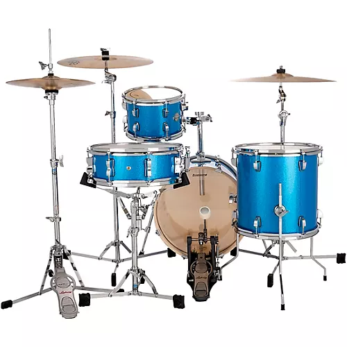 Ludwig Breakbeats by Questlove 4-Piece Shell Pack Silver Sparkle