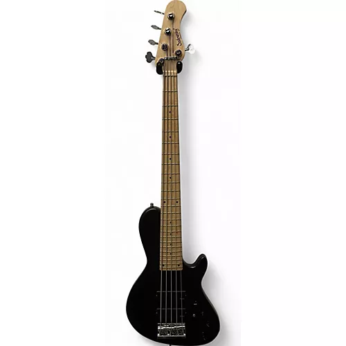 Used 2022 Sadowsky Guitars METROLINE SINGLECUT Satin Black Electric Bass Guitar Satin Black