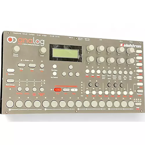 Used Elektron Analog Four Tabletop Synthesizer Synthesizer