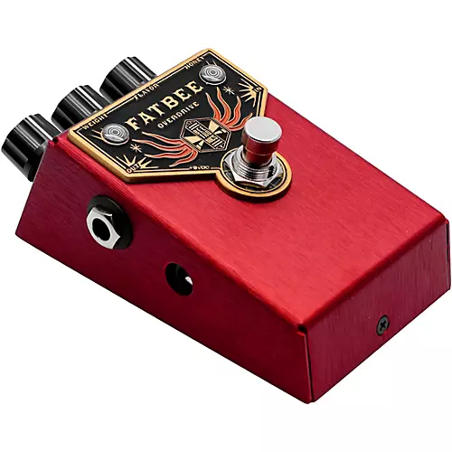 Beetronics FX Fatbee Overdrive Effects Pedal Red