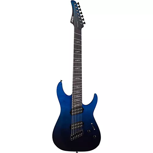 Schecter Guitar Research Reaper-7-String Elite Multiscale Electric Guitar Deep Ocean Blue