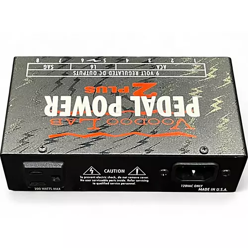 Used Voodoo Lab Pedal Power 2+ Power Supply