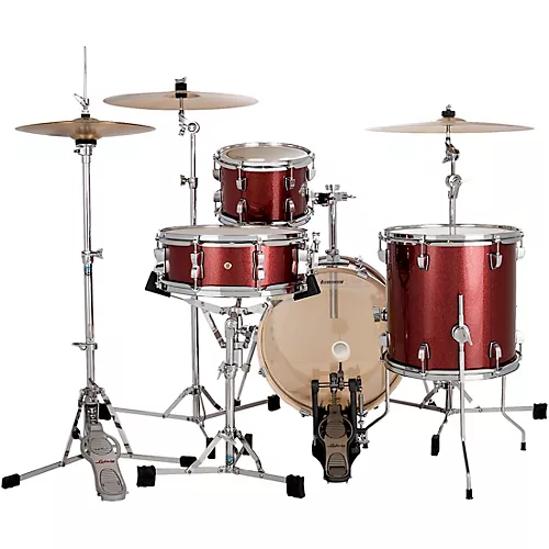 Ludwig Breakbeats by Questlove 4-Piece Shell Pack Silver Sparkle