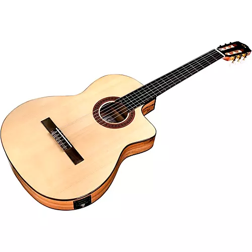 Cordoba C5-CET Thinbody Spalted Maple Nylon-String Acoustic-Electric Guitar Gloss Natural