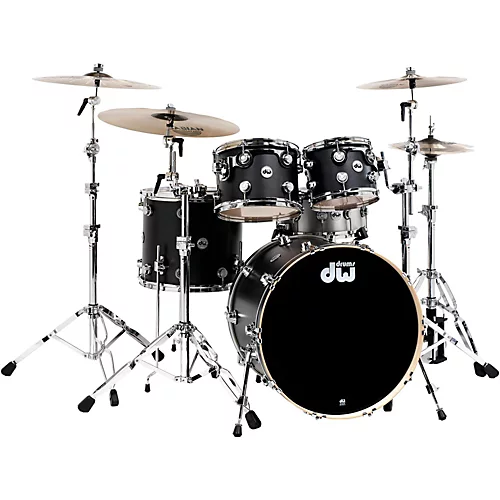 DW Collector's Series 4-Piece Shell Pack Natural Maple Chrome Hardware