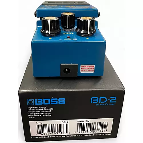Used BOSS BD2 Blues Driver Effect Pedal