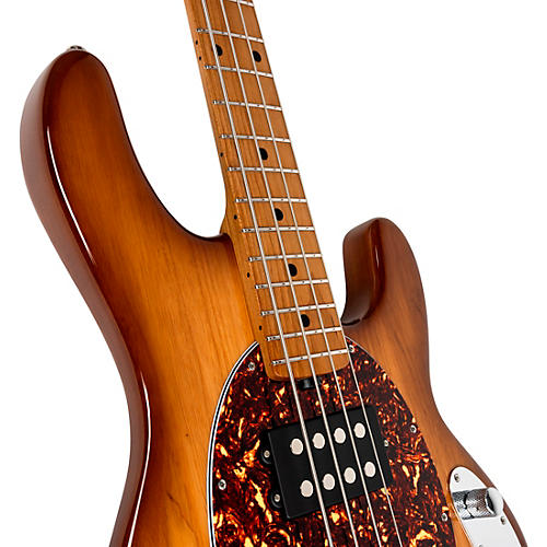 Ernie Ball Music Man StingRay Special HH Electric Bass Guitar Black and Chrome