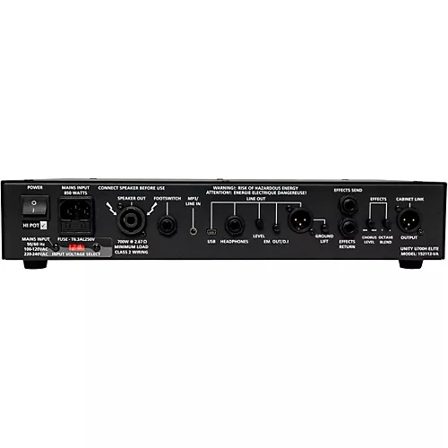 Blackstar Unity Elite 700 Bass Head Gray