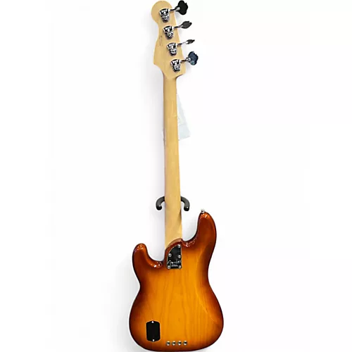 Used Fender American Elite Precision Bass Tobacco Sunburst Electric Bass Guitar Tobacco Sunburst