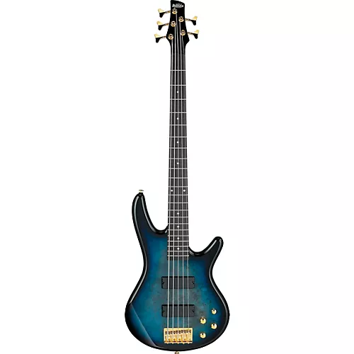 Ibanez GSR205PC 5-String Electric Bass Guitar Transparent Pale Black Burst