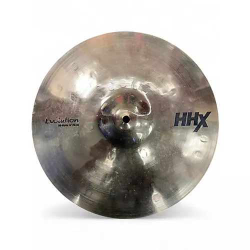 Used SABIAN 14in HHX Evolution Dave Weckl Hi Hat pair Cymbal 33