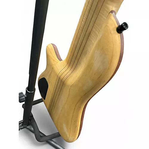 Used Warwick Thumb 6 String Neck Thru Natural Electric Bass Guitar Natural