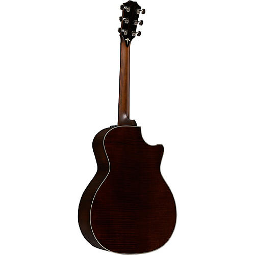 Taylor 614ce-LH V-Class Left-Handed Grand Auditorium Acoustic-Electric Guitar Brown Sugar