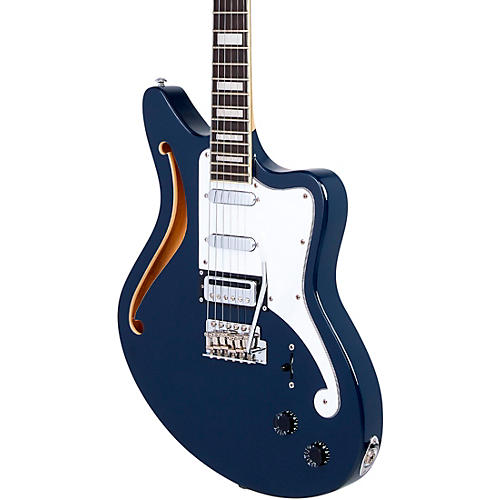 D'Angelico Premier Series Bedford SH Limited-Edition Electric Guitar With Tremolo Navy Blue