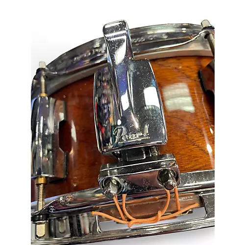 Used Pearl 13X5 Omar Hakim Snare Antique Amber Drum Antique Amber 194