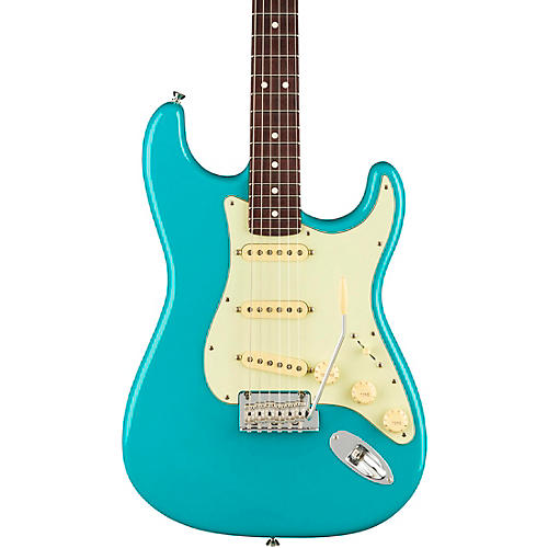 Fender American Professional II Stratocaster Rosewood Fingerboard Electric Guitar Miami Blue