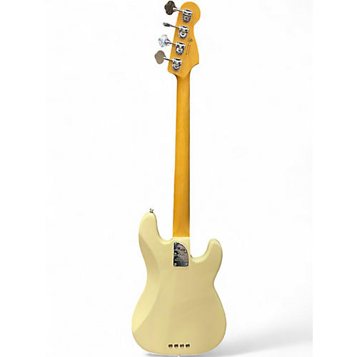 Used Fender American Professional II Precision Bass Left-Handed Olympic White Electric Bass Guitar Olympic White