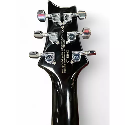 Used PRS SE CUSTOM 24 LEFT HANDED BLACK GOLD BURST Electric Guitar BLACK GOLD BURST