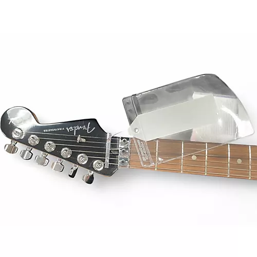 Used 2021 Fender Tom Morello Soul Power Stratocaster Black Solid Body Electric Guitar Black