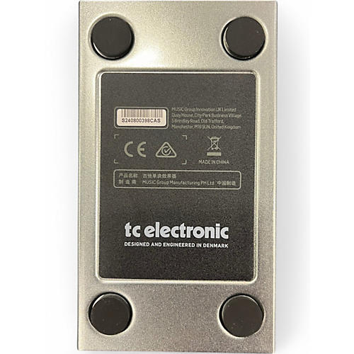Used TC Electronic Cinders Overdrive Effect Pedal